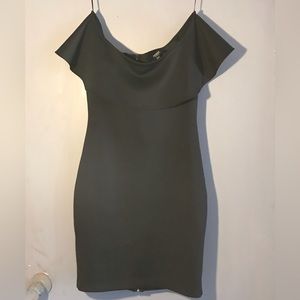 Guess sleek off shoulder dress